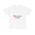 T-shirt I love larroque-engalin