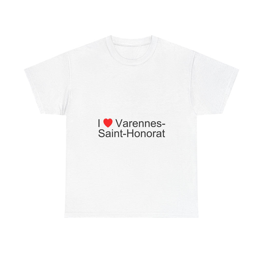 T-shirt I love Varennes-Saint-Honorat