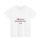 T-Shirt Ich liebe Saint-Sylvestre-sur-Lot
