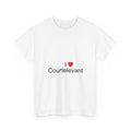 I love Courtelevant T-shirt