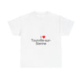 T-shirt I love tourville-sur-sienne