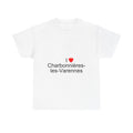 T-Shirt Ich liebe Charbonnières-les-Varennes