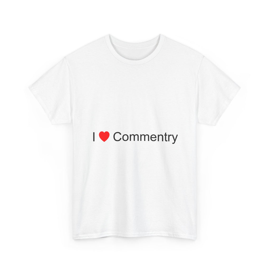 T-Shirt Ich liebe Kommentare