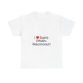 T-shirt I love saint-urbain-maconcourt