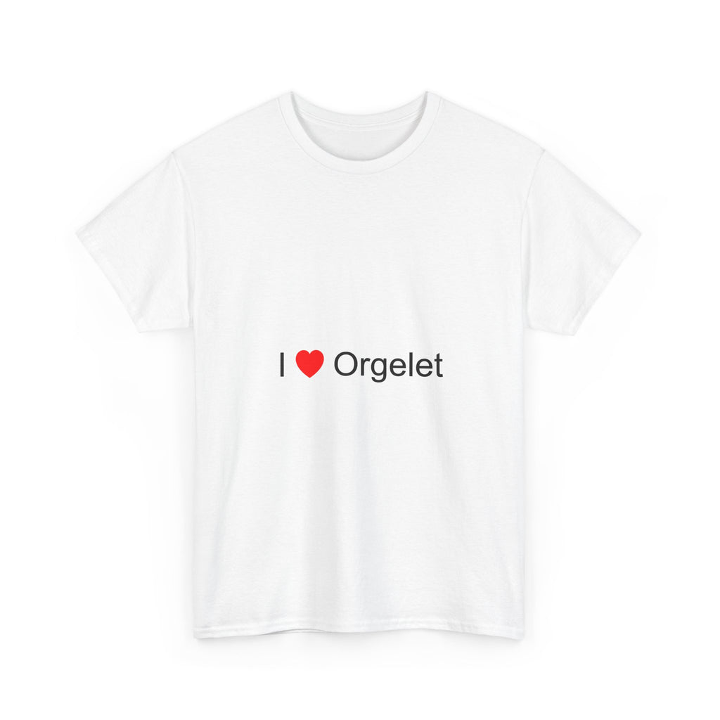 T-shirt I love orgelet