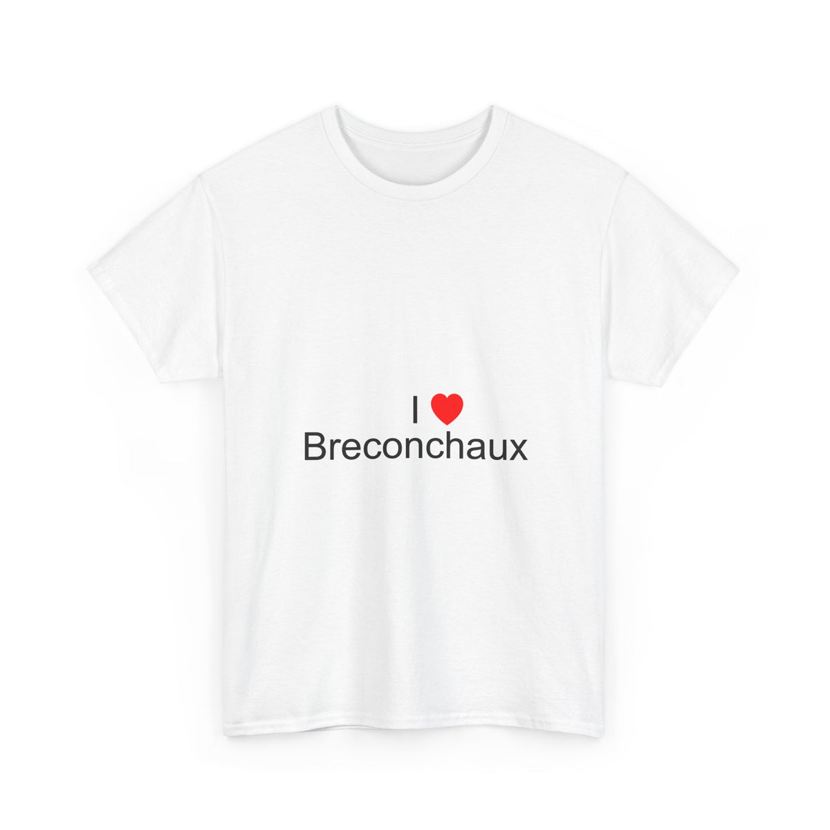 T-Shirt Ich liebe Breconchaux