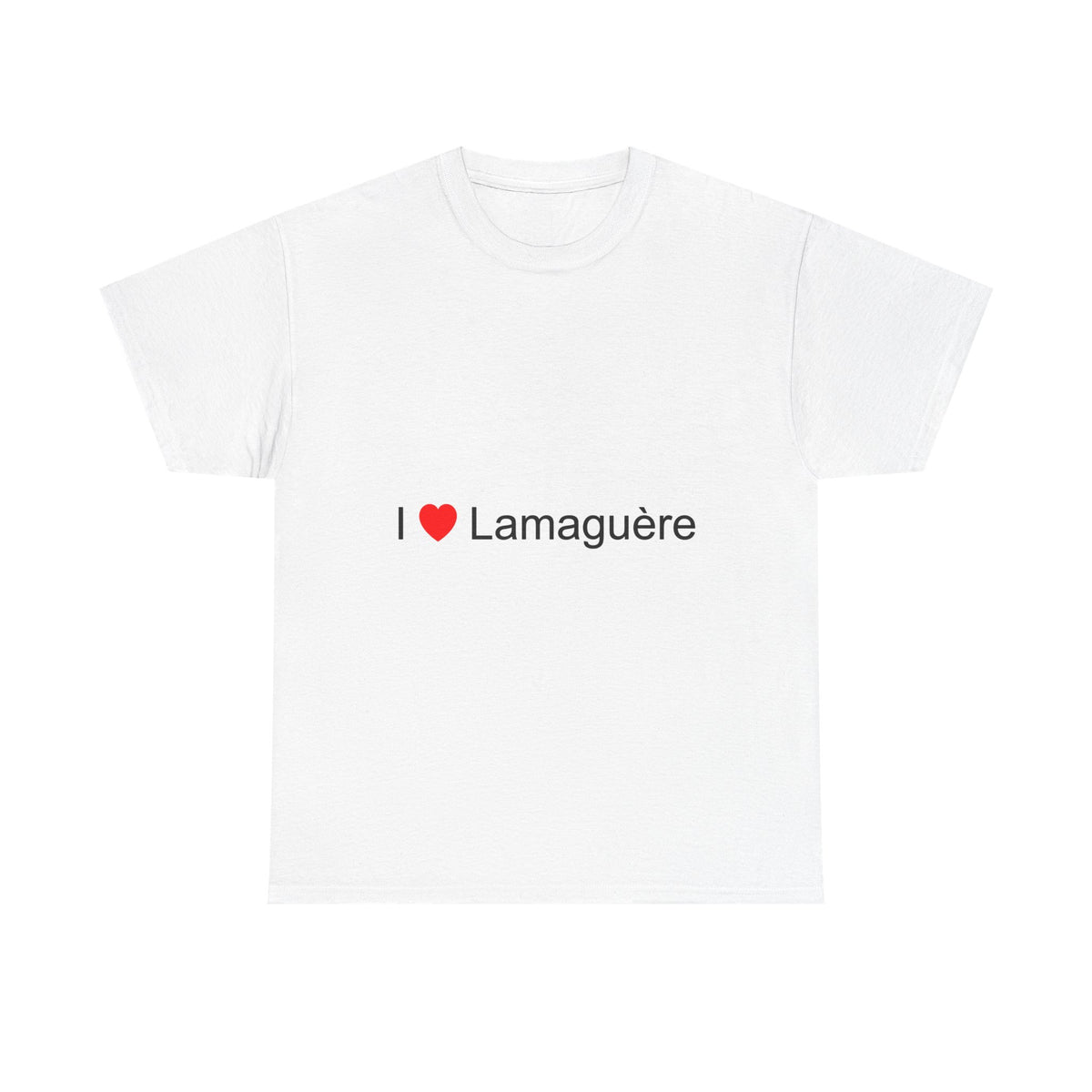 T-shirt I love lamaguère