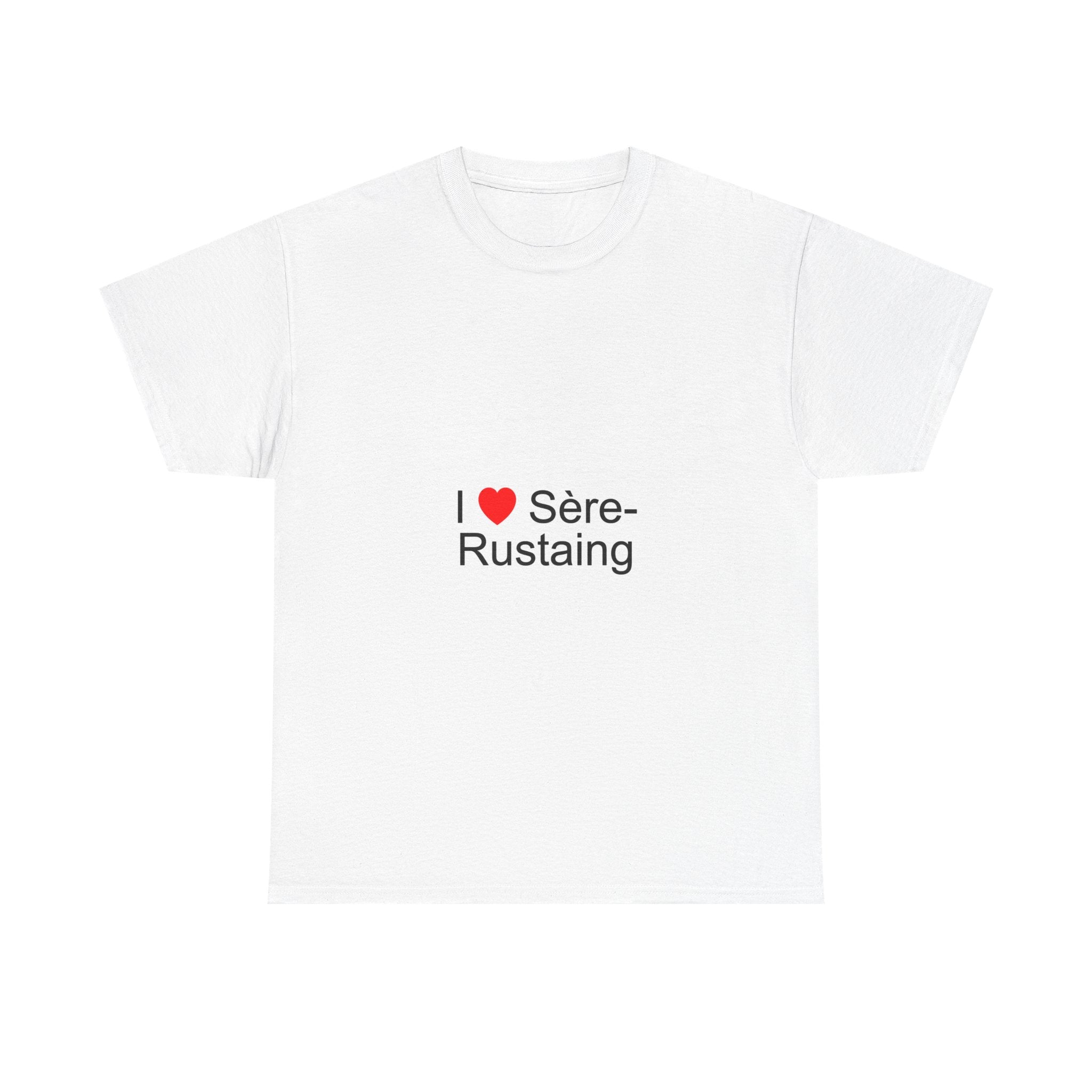 T-Shirt I love Sère-Rustan