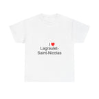 T-Shirt Ich liebe Lagraulet-Saint-Nicolas