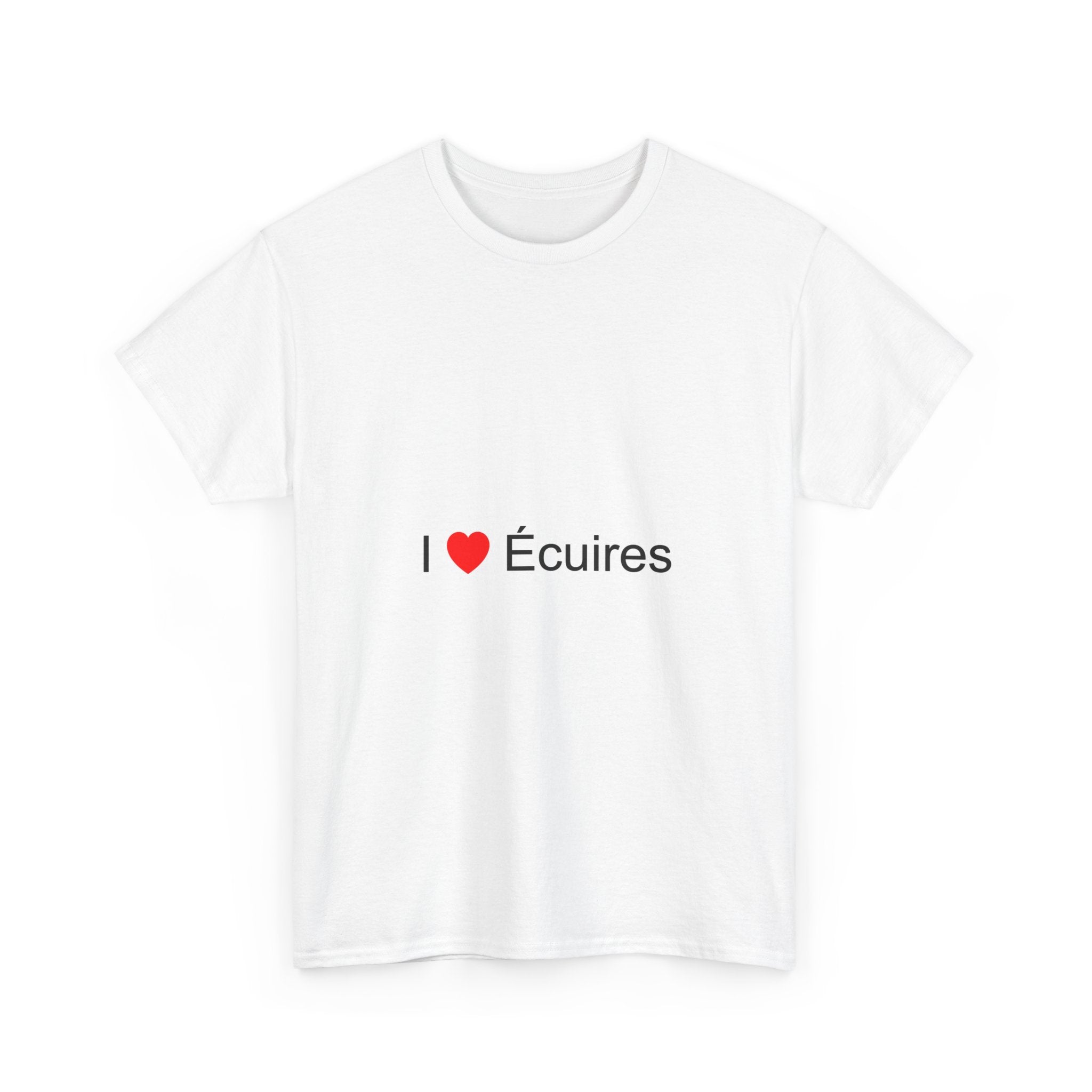 T-shirt I love écuires