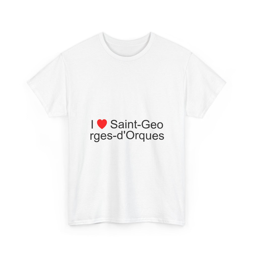 T-shirt I love Saint-Georges-d'Orques