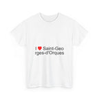 T-Shirt Ich liebe Saint-Georges-d'Orques
