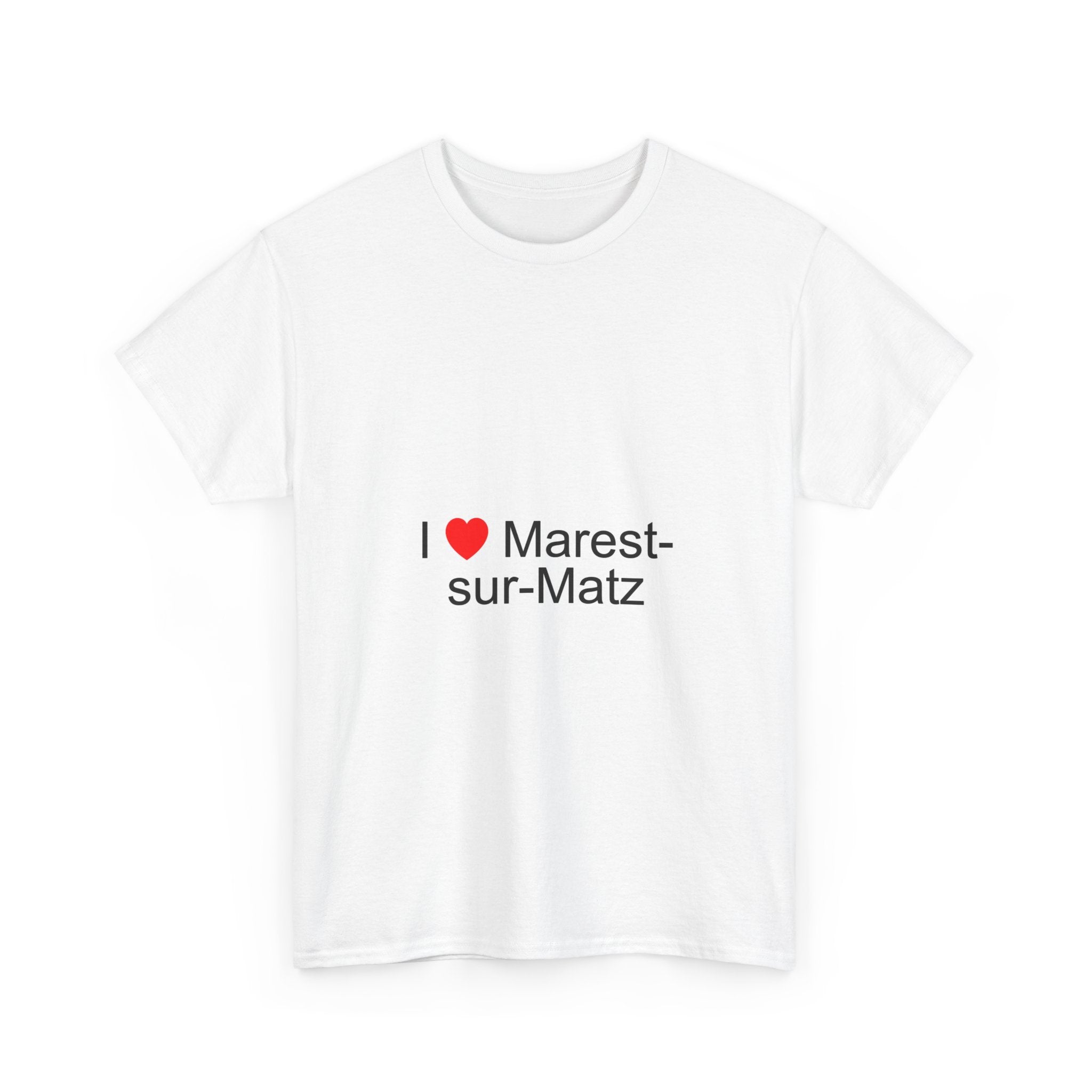 T-shirt I love marest-sur-matz