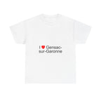 T-shirt I love Gensac-sur-Garonne