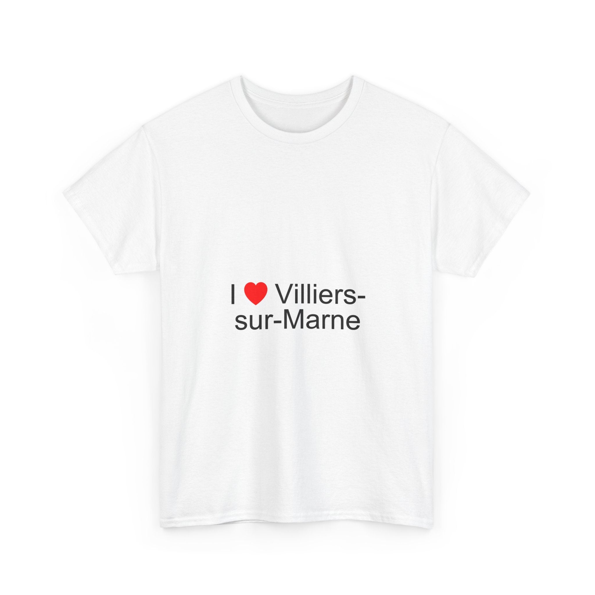 T-shirt I love Villiers-sur-Marne