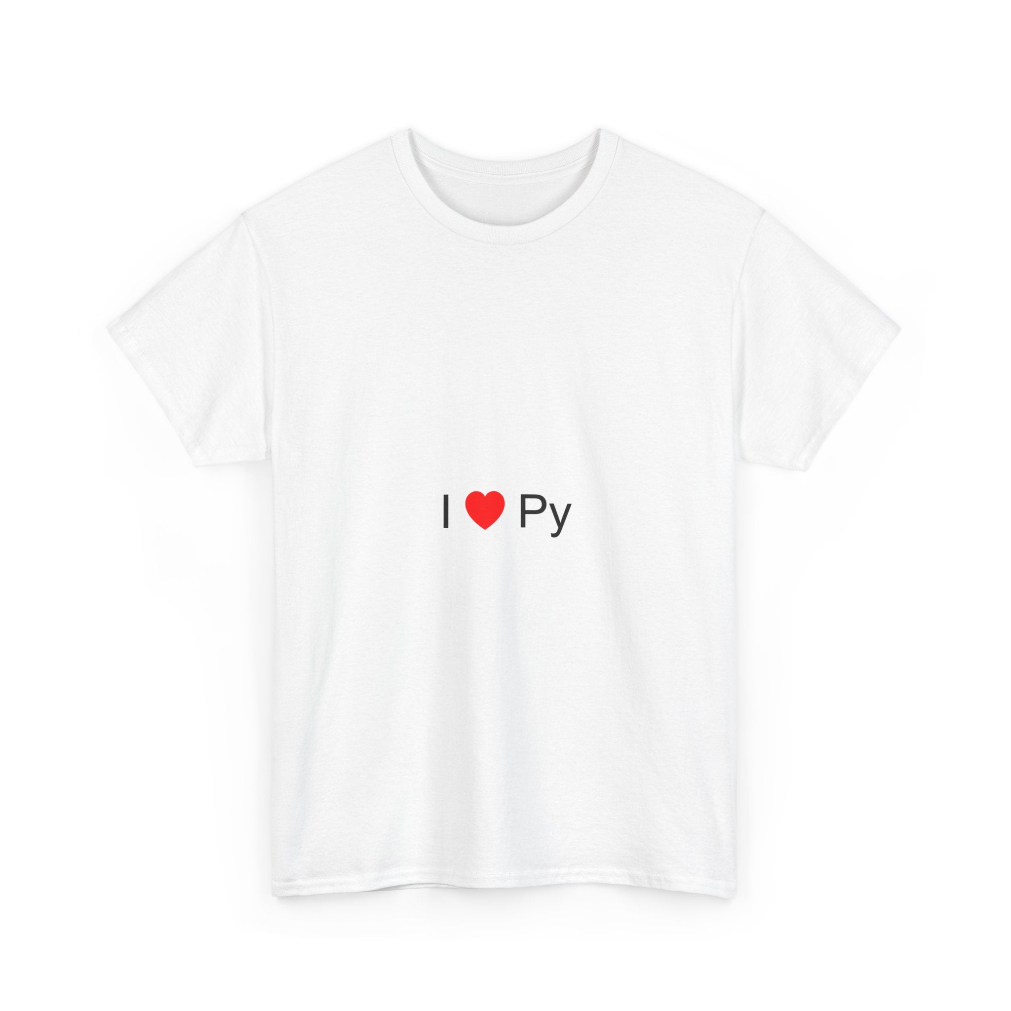 T-shirt I love py