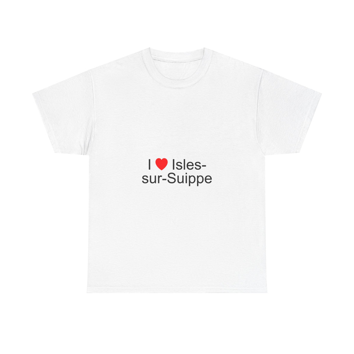 T-shirt I love Isles-sur-Suippe
