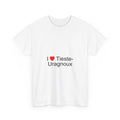 T-shirt I love tieste-uragnoux