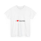 T-Shirt Ich liebe Quintin