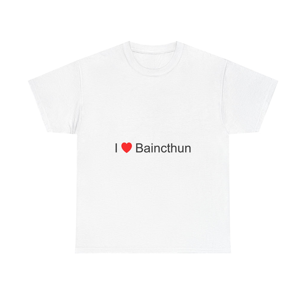 T-shirt I love Baincthun