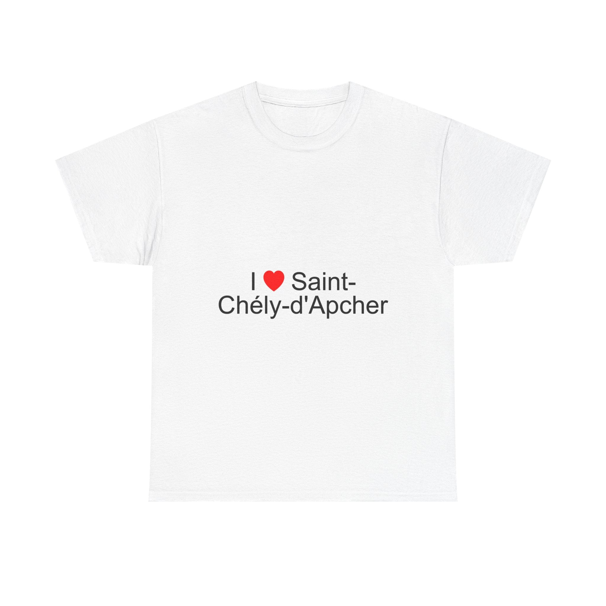 T-shirt I love Saint-Chély-d'Apcher