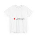 T-shirt I love Montussan