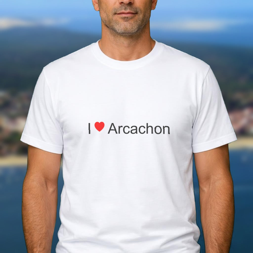 T-shirt I Love Arcachon