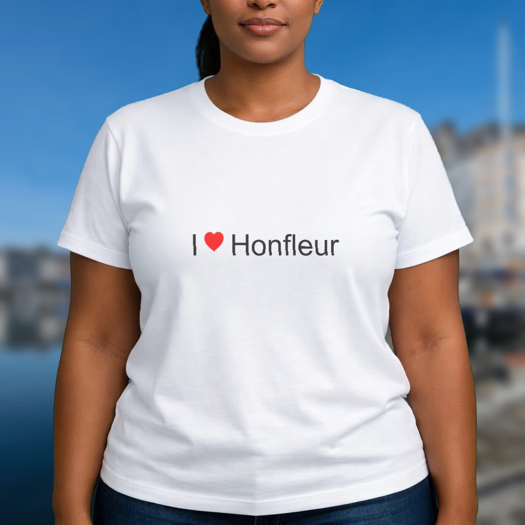 T-shirt I Love Honfleur
