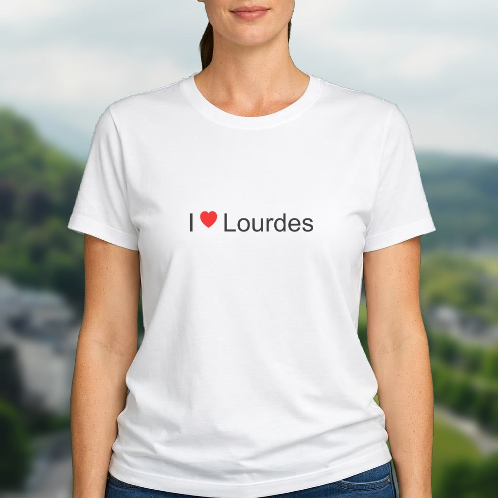 T-shirt I Love Lourdes