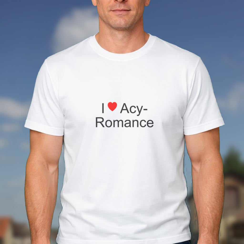 T-shirt I love Acy-Romance porté