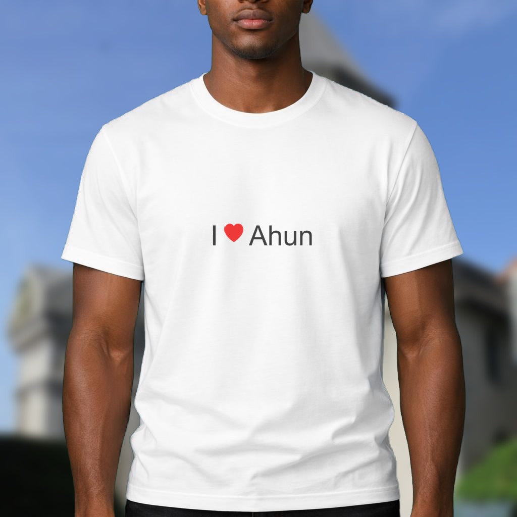 T-shirt I love Ahun