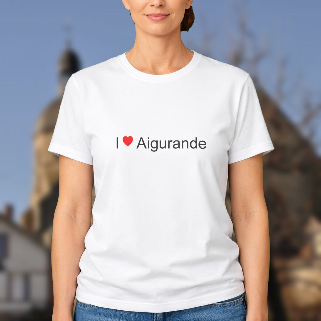 T-shirt I love Aigurande