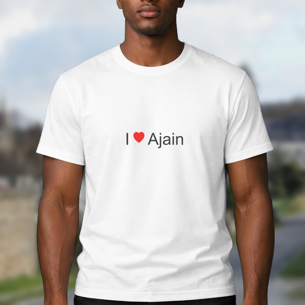 T-shirt I love Ajain