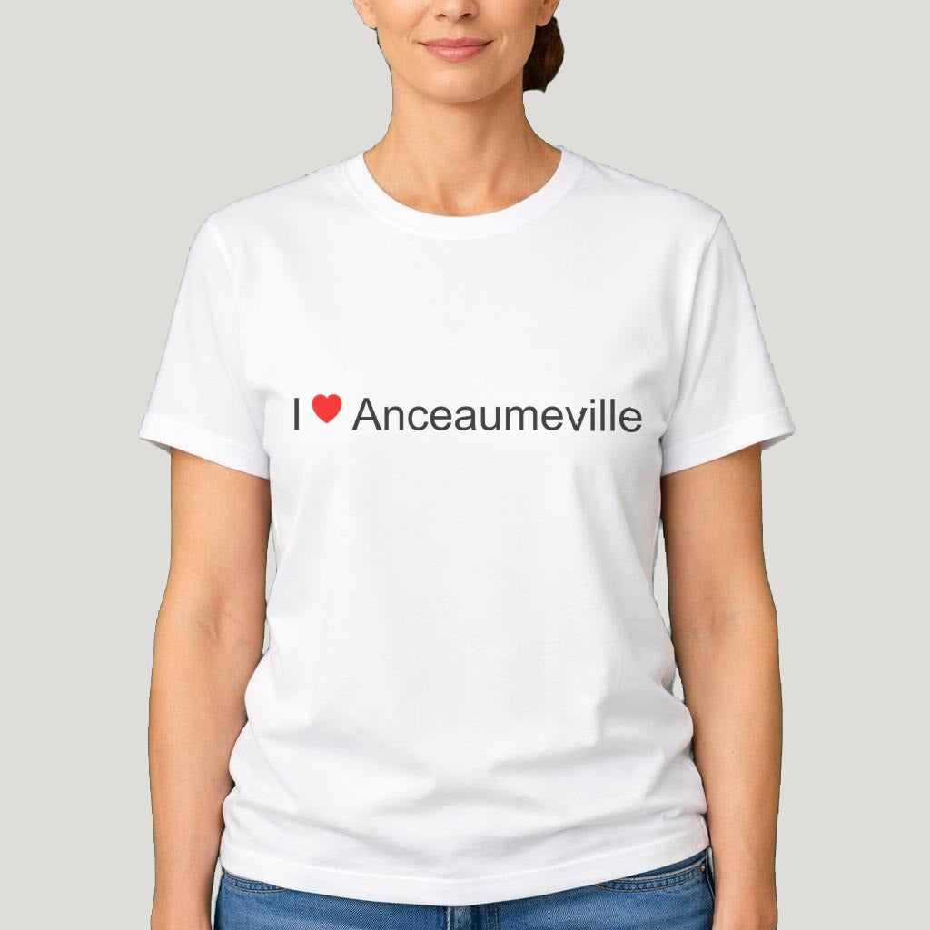 T-shirt I love Anceaumeville