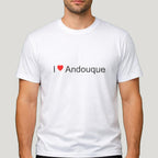 T-shirt I love Andouque