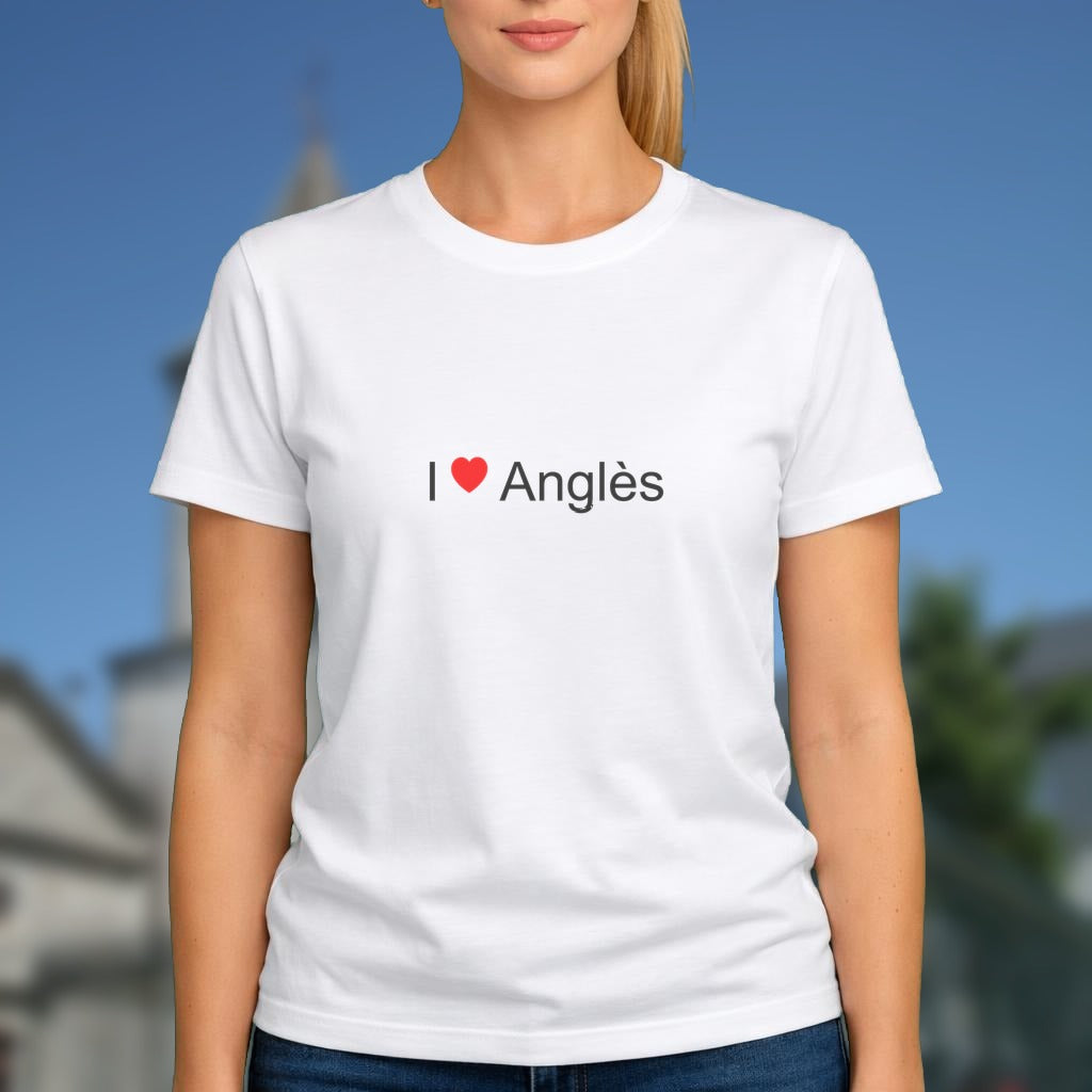 T-shirt I love Anglès (81)