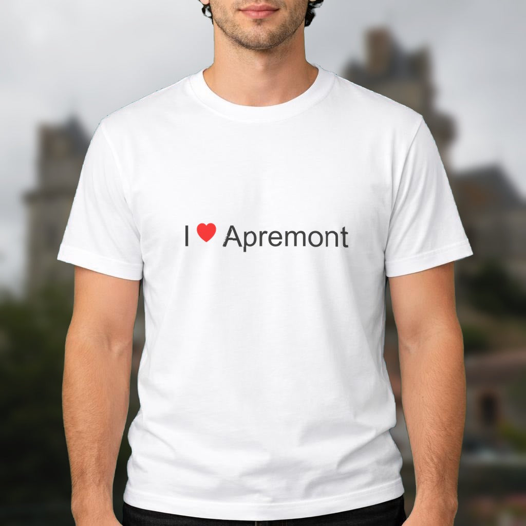 T-shirt I love Apremont