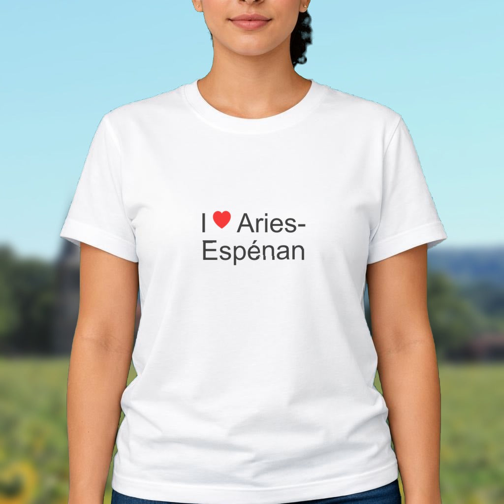 T-shirt I love Aries-Espénan