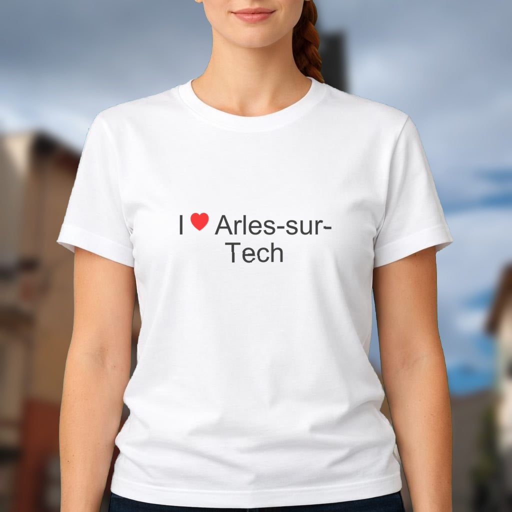 T-shirt I love Arles-sur-Tech