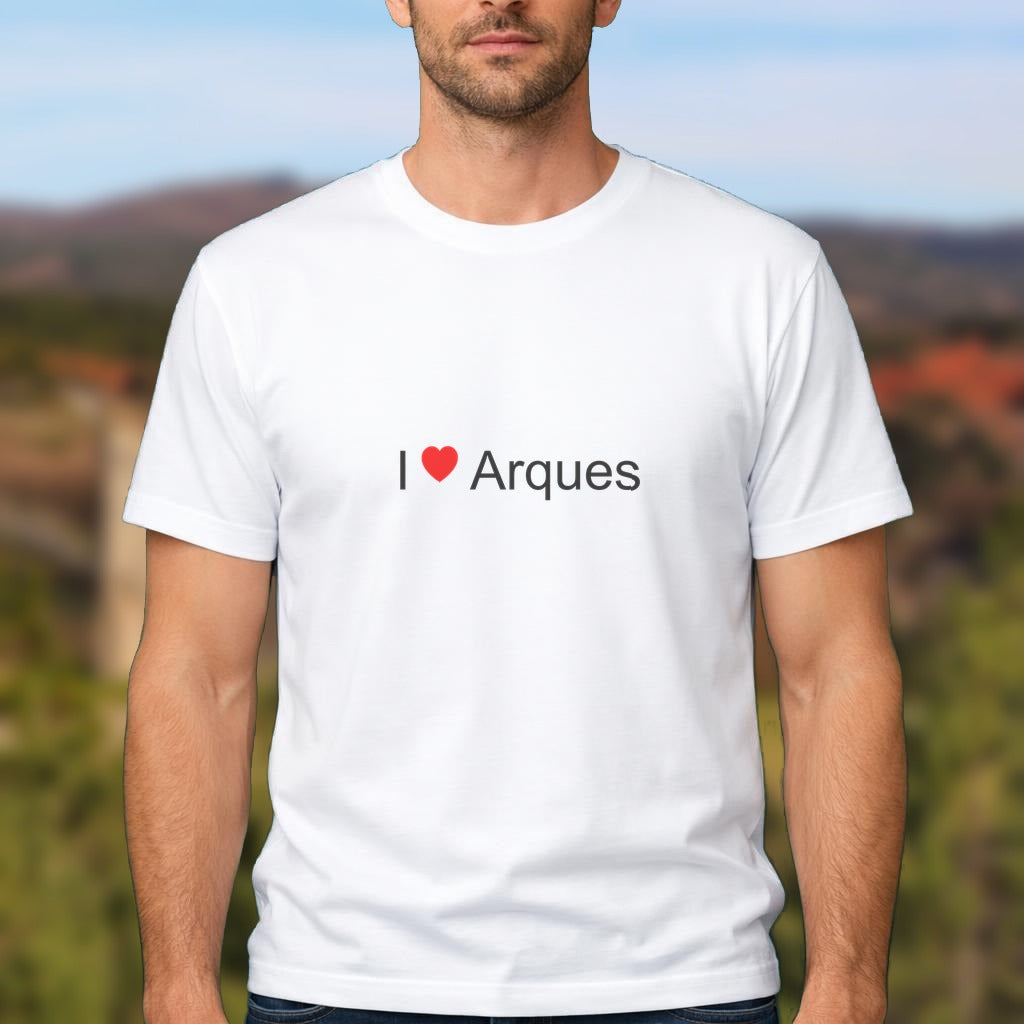 T-shirt I love Arques (11)