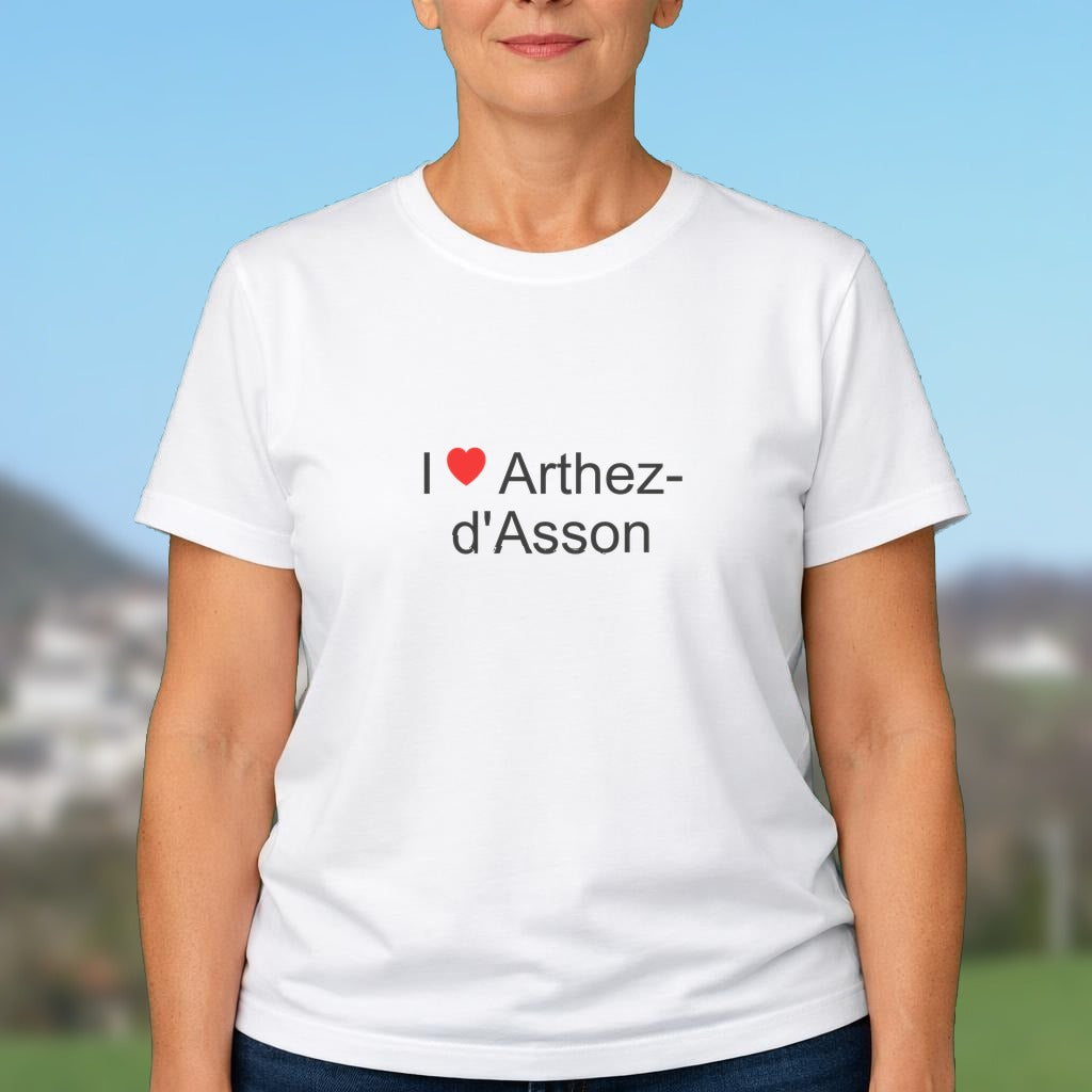 T-shirt I love Arthez-d'Asson