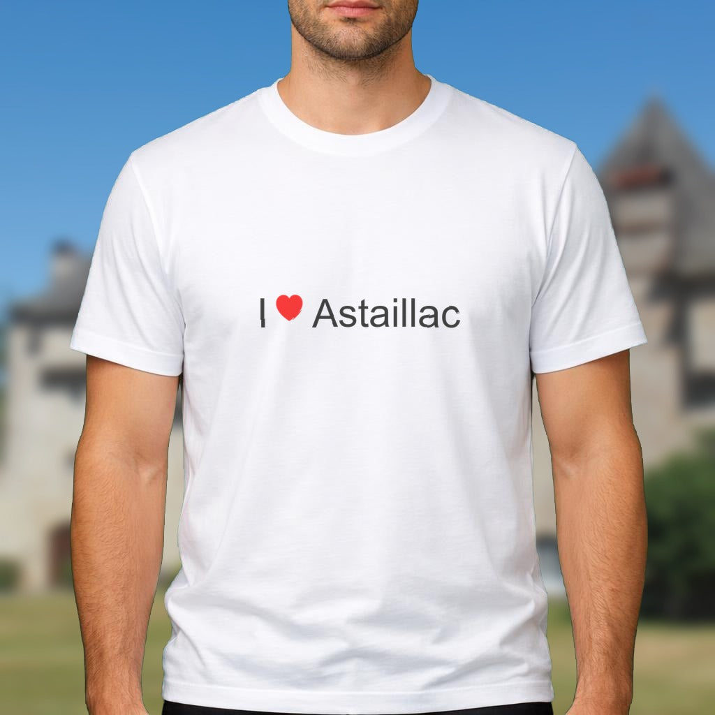 T-shirt I love Astaillac