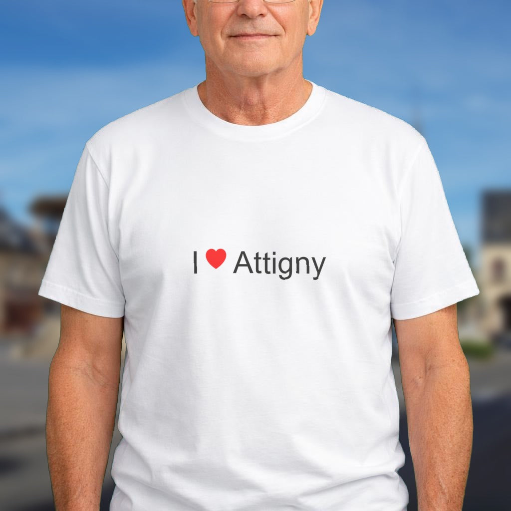 T-shirt I love Attigny (08)