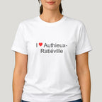T-shirt I love Authieux-Ratiéville