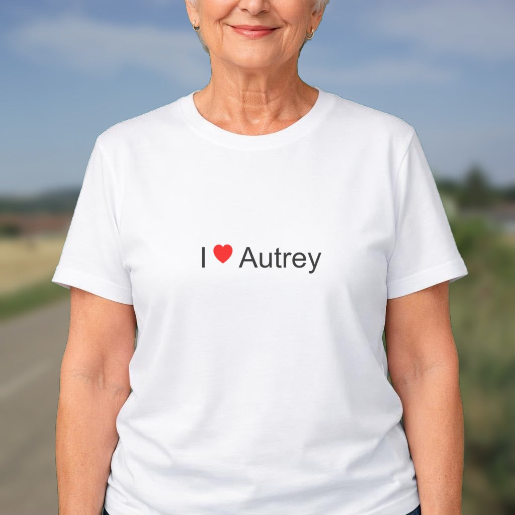 T-shirt I love Autrey (54)