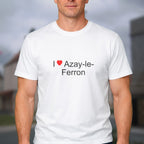 T-shirt I love Azay-le-Ferron