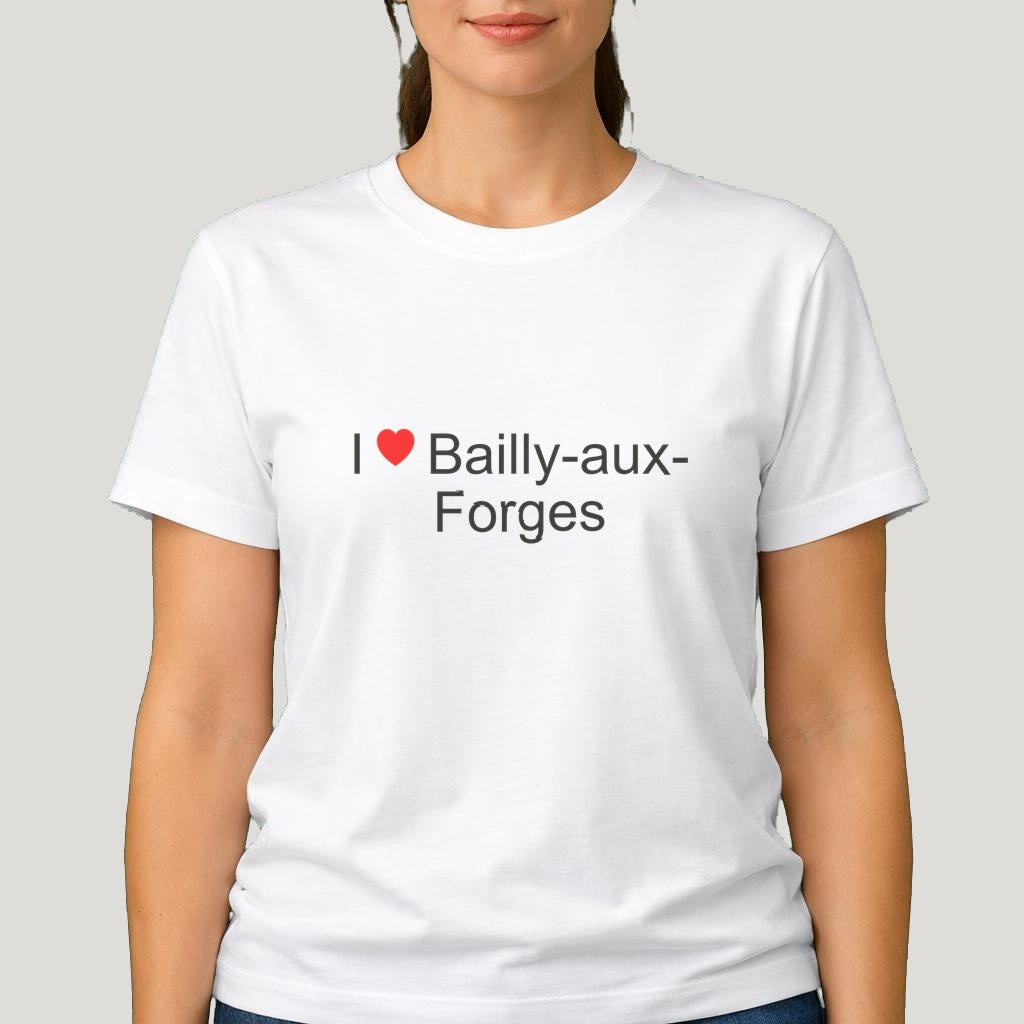 T-shirt I love Bailly-aux-Forges