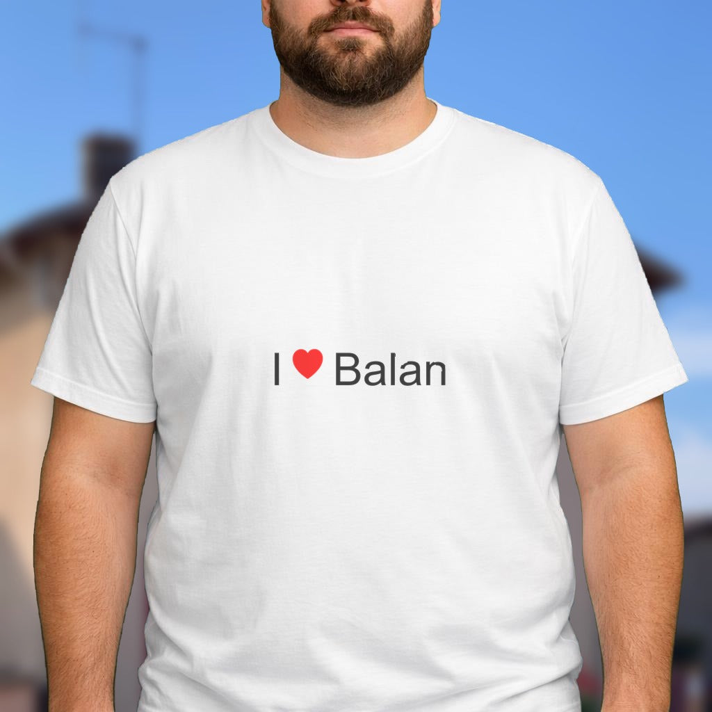 T-shirt I love Balan (01)