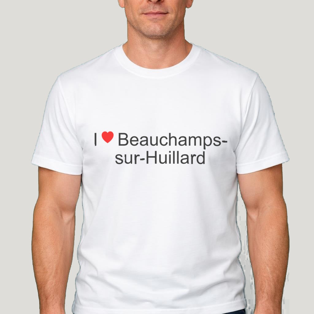 T-shirt I love Beauchamps-sur-Huillard