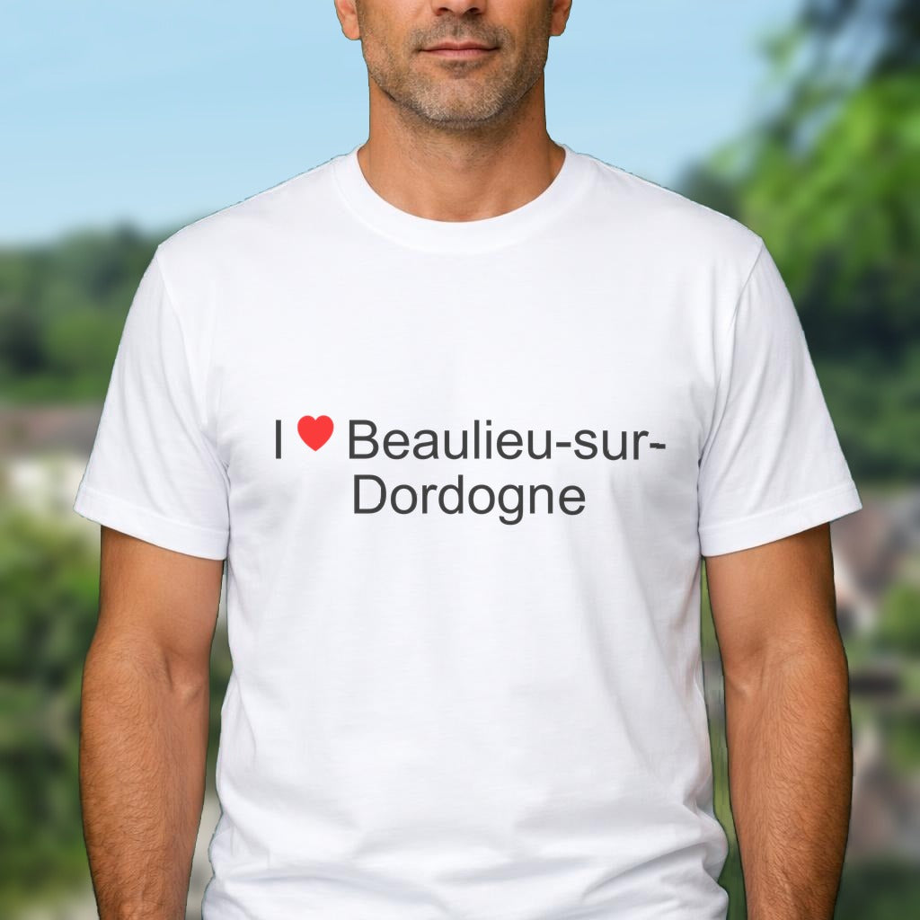 T-shirt I love Beaulieu-sur-Dordogne
